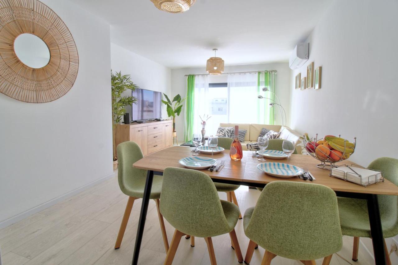 Center Location, Ac, Swimming Pool, And Parking Apartment Olhao Bagian luar foto